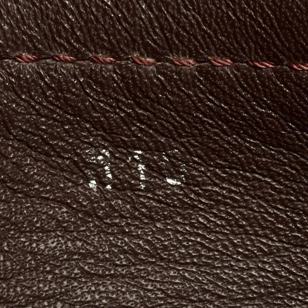 Louis Vuitton Louis Vuitton Burgundy Leather Hockenheim Loafers Size 44 8
