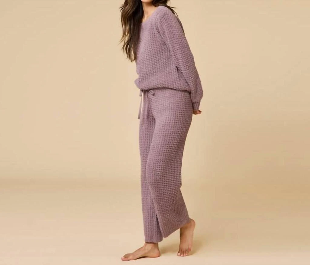 SOFTiES Softies - Waffle Marshmallow Boatneck Lounge Set 2