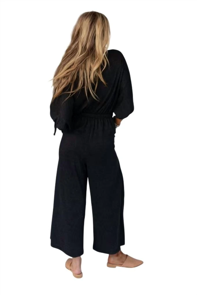 three bird nest Three Bird Nest - Carolina Comfy Wide Leg Jumpsuit 3