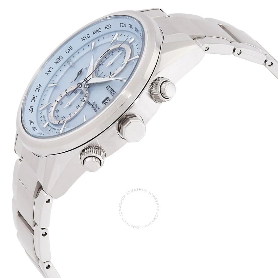 Citizen Perpetual World Time Chronograph Blue Dial Men's Watch AT8260-85M 2