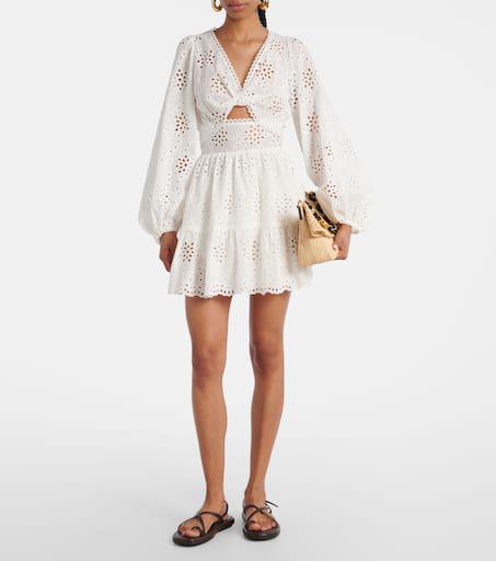 Alexandra Miro Mariah cotton minidress