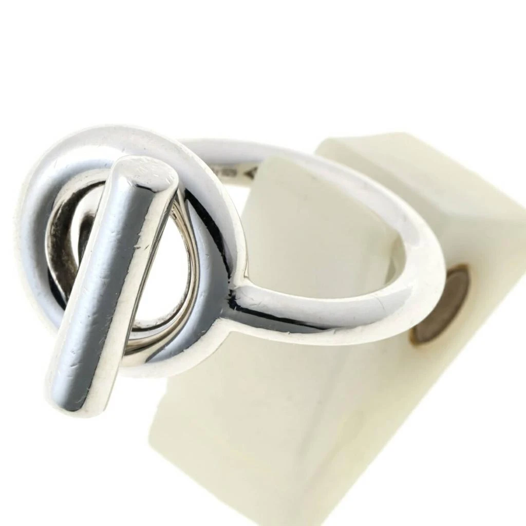 Hermes 925 Band Ring (Pre-Owned) 2