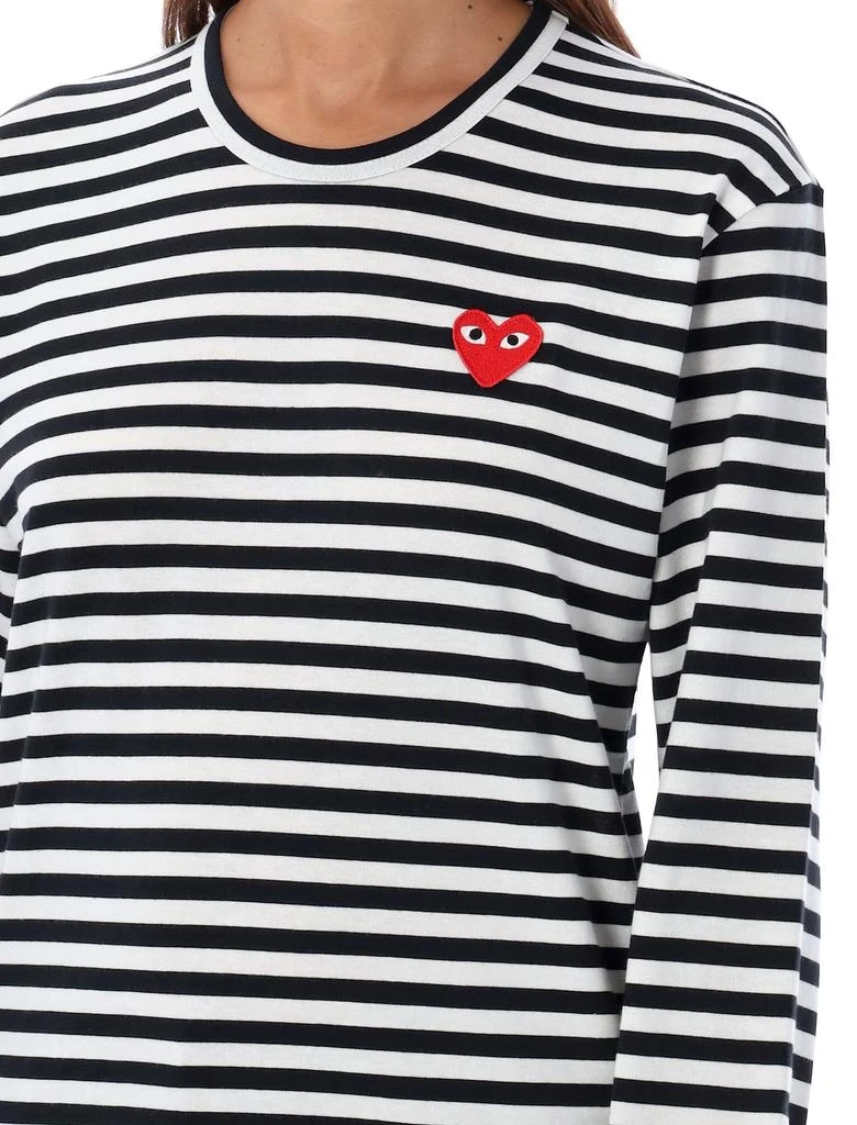 Comme des Garcons Striped Long-sleeved T-shirt 3