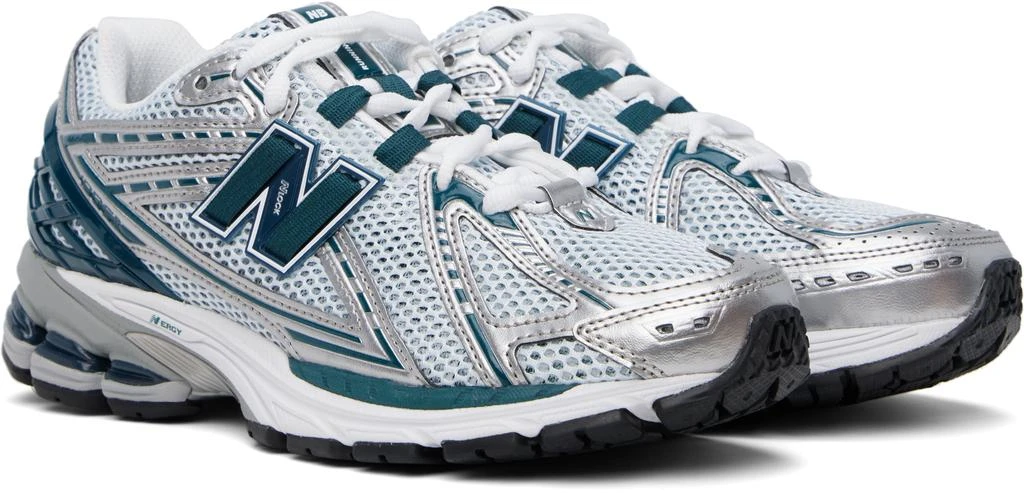 New Balance Green & Silver 1906R Sneakers 4