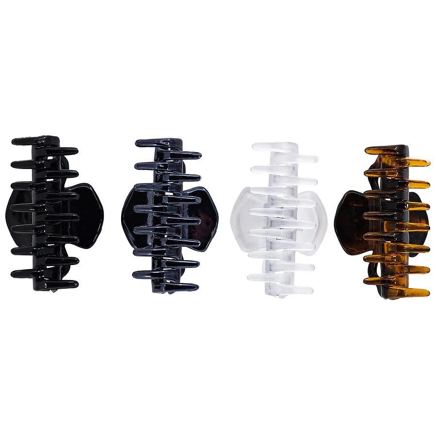 Scunci Double-Loop Small Claw/Jaw Clips 6