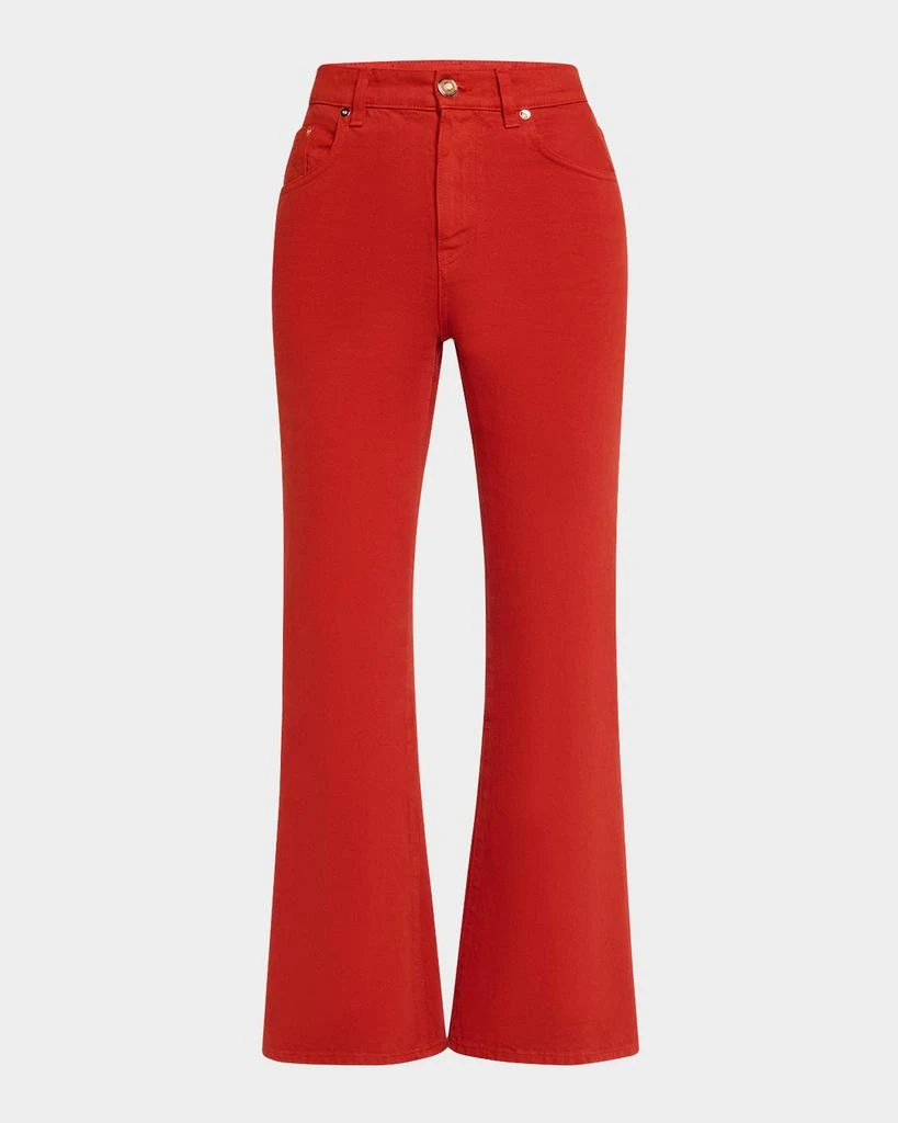 Gabriela Hearst Ezra Bootcut Ankle Jeans 1
