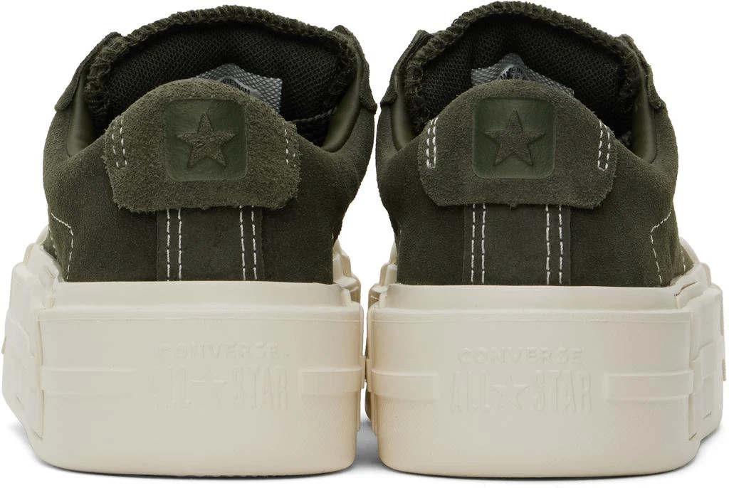 Converse Green Cruise Suede Sneakers 2