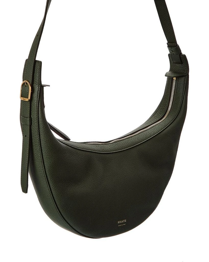 Khaite KHAITE Augustina Small Leather Hobo Bag 3