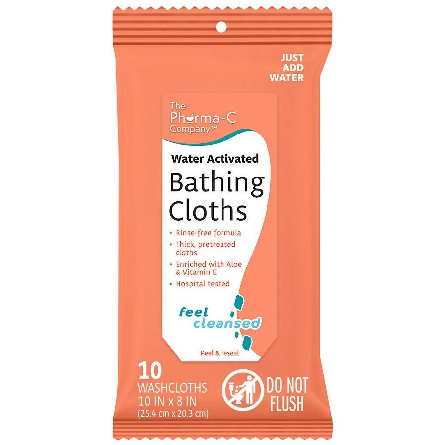 Pharma-C-Wipes Water Activated Bathing Cloths 1