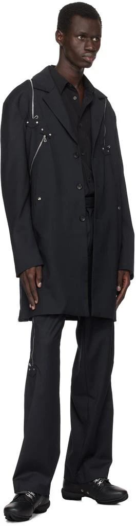 Kiko Kostadinov Navy Knox Multi Zip Blazer 4
