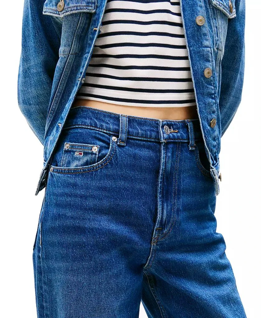 Tommy Jeans Women
s Layla High-Rise Slim Straight Jeans 3