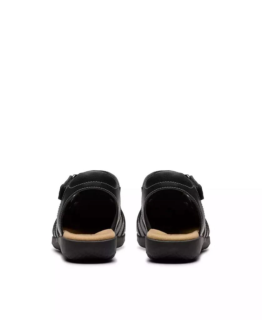 Clarks Collection Women's Elizabelle Mia Riptape Flat Sandals 3