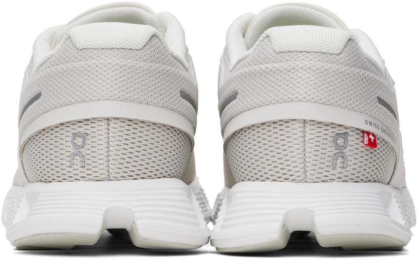 On Off-White Cloud 5 Sneakers 2