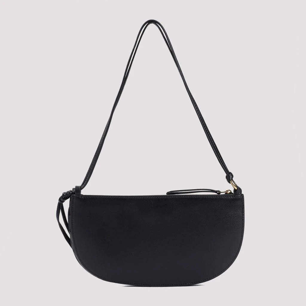 Bottega Veneta Black Mini Gemelli Double Lamb Leather Pouch 3