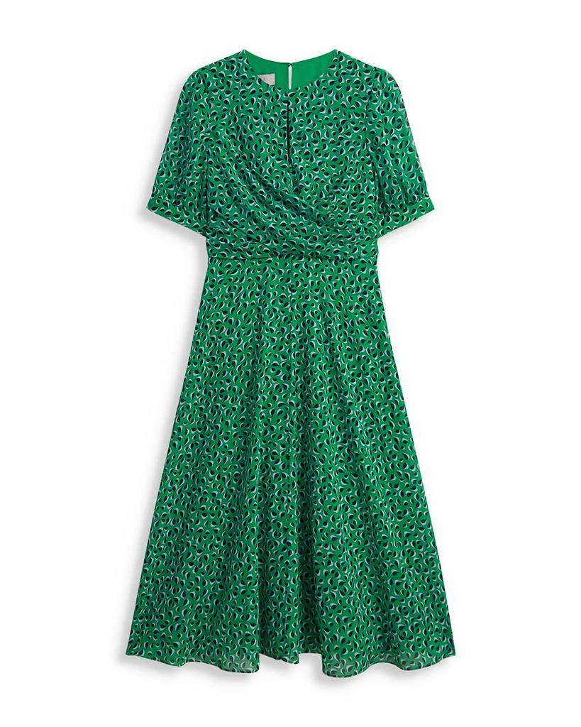 HOBBS LONDON Bridget Printed Midi Dress 8