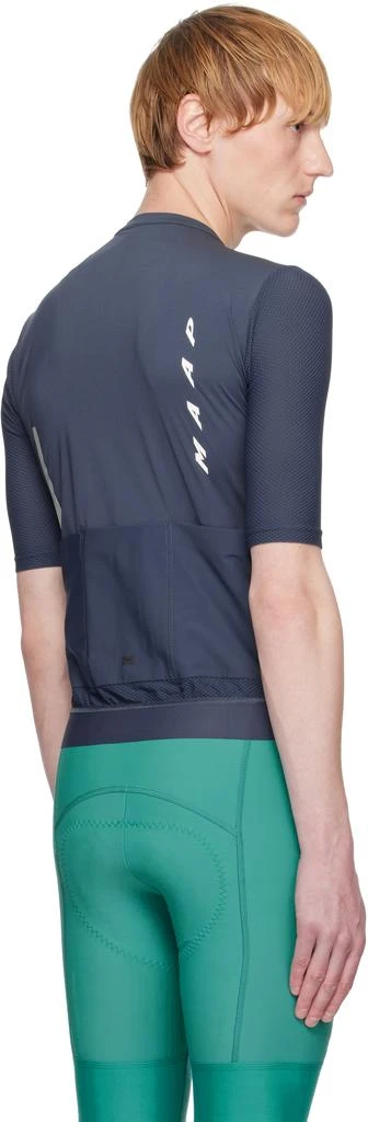 MAAP Navy Evade Pro Base Jersey 2.0 Cycling Top 3