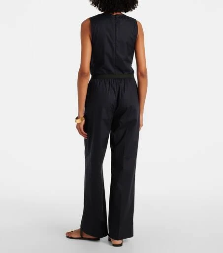 Plan C High-rise cotton straight pants 3