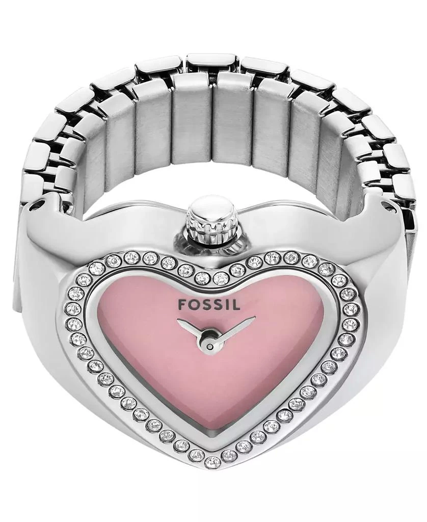 Fossil Women
s Watch Ring Two-Hand Stainless-Steel, 18mm 3