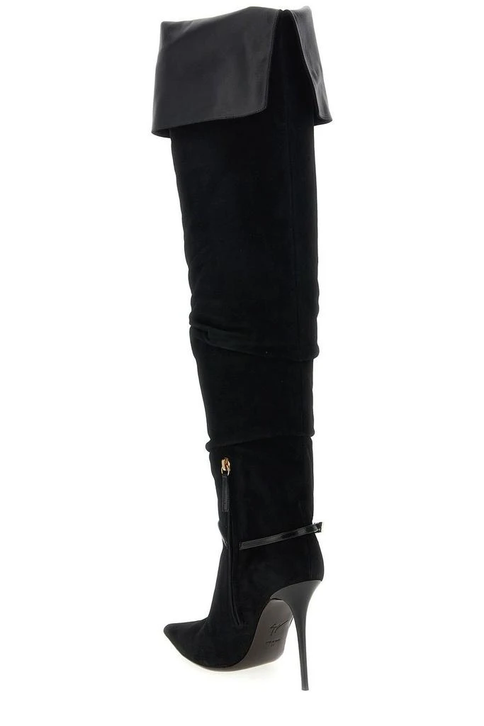 Giuseppe Zanotti Cult Gaia Pointed-Toe Knee-High Boots 3