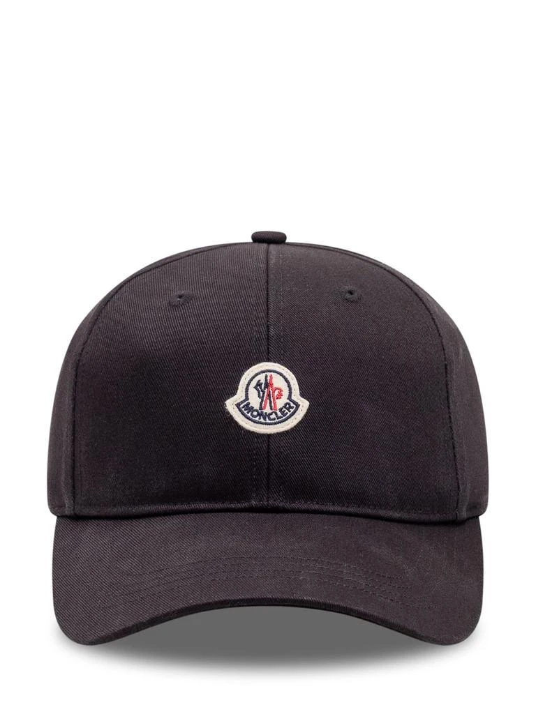 Moncler Moncler Enfant Gabardine Baseball Cap