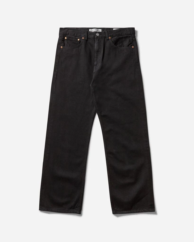 Our Legacy Men's Third Cut Jeans Black Selvedge 1