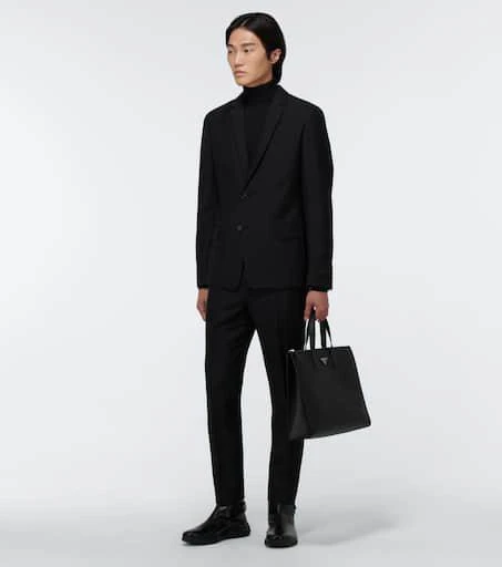 Prada Single-breasted mohair wool suit 2