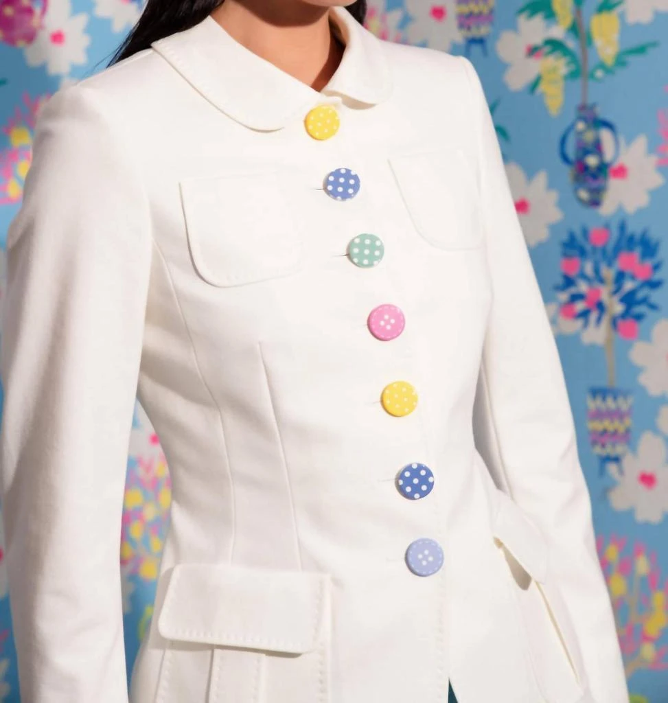 MAISON COMMON Maison Common - Jersey Jacket With Signature Buttons 3