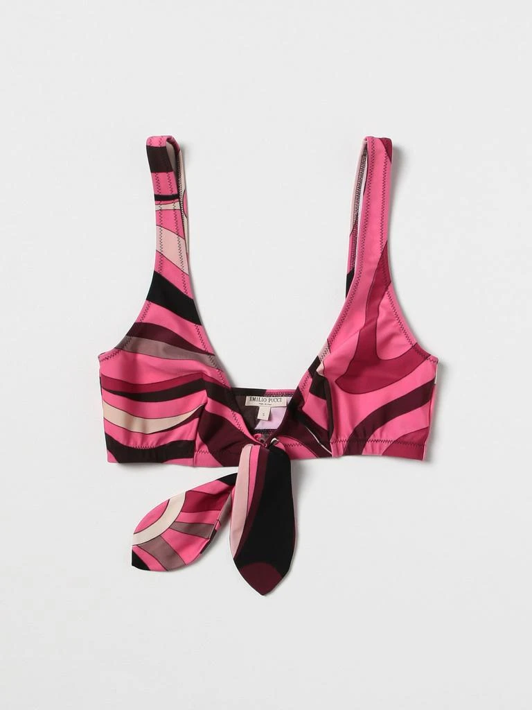 EMILIO PUCCI Pucci bikini top in lycra 2