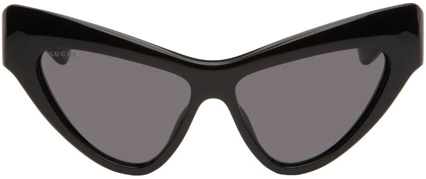 Gucci Black Cat-Eye Sunglasses 1
