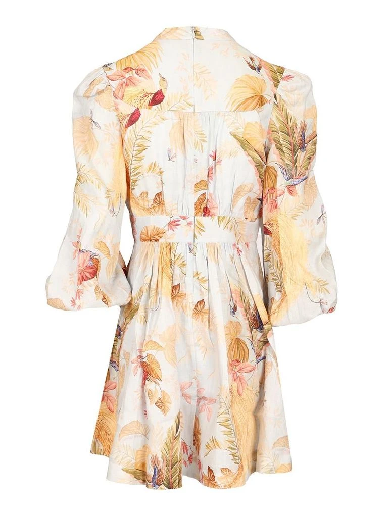 Zimmermann Zimmermann Floral Printed V-Neck Mini Dress 2