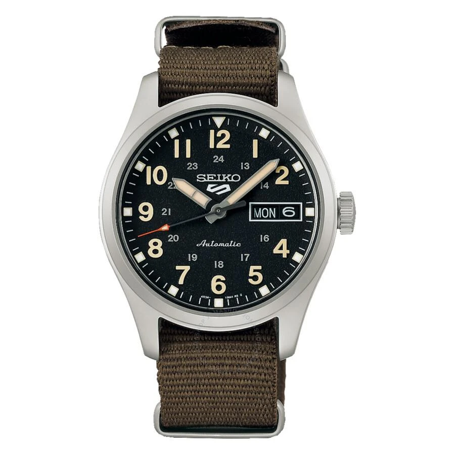 Seiko 5 Sports Automatic Black Dial Unisex Watch SRPJ85 1