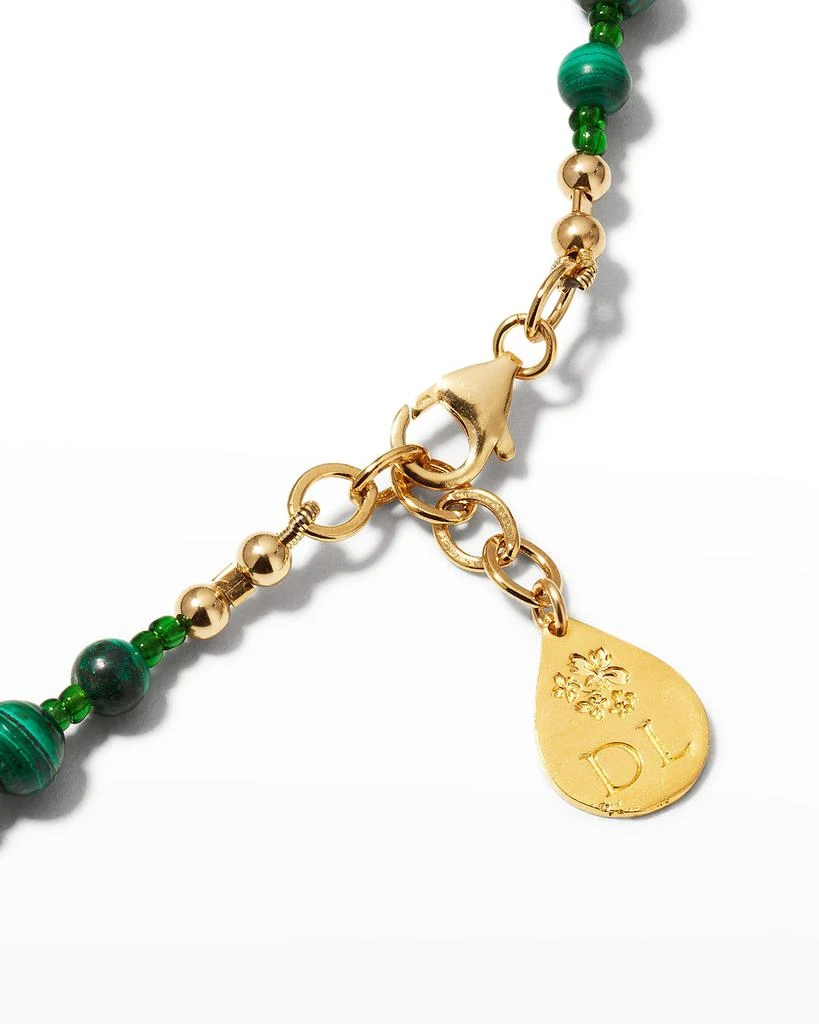 Devon Leigh Cascading Malachite Necklace 4