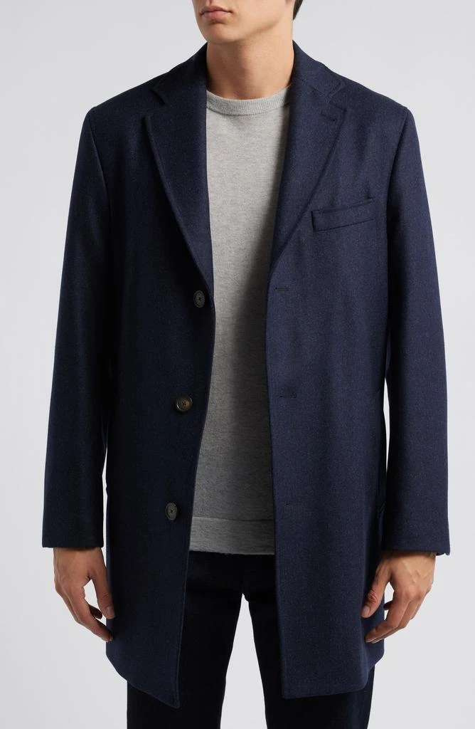 Jack Victor Delroy Wool Topcoat with Removable Bib 4