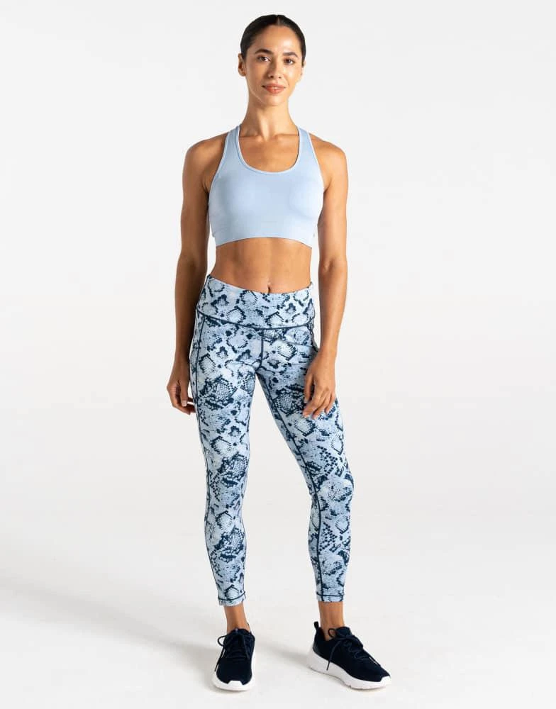 Dare 2b Dare 2b Women's Don't Sweat It III Sports Bra in Blue 4