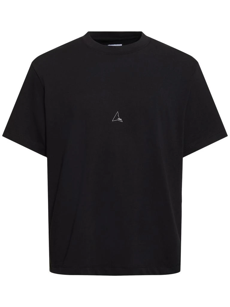 ROA Logo Cotton T-shirt 1