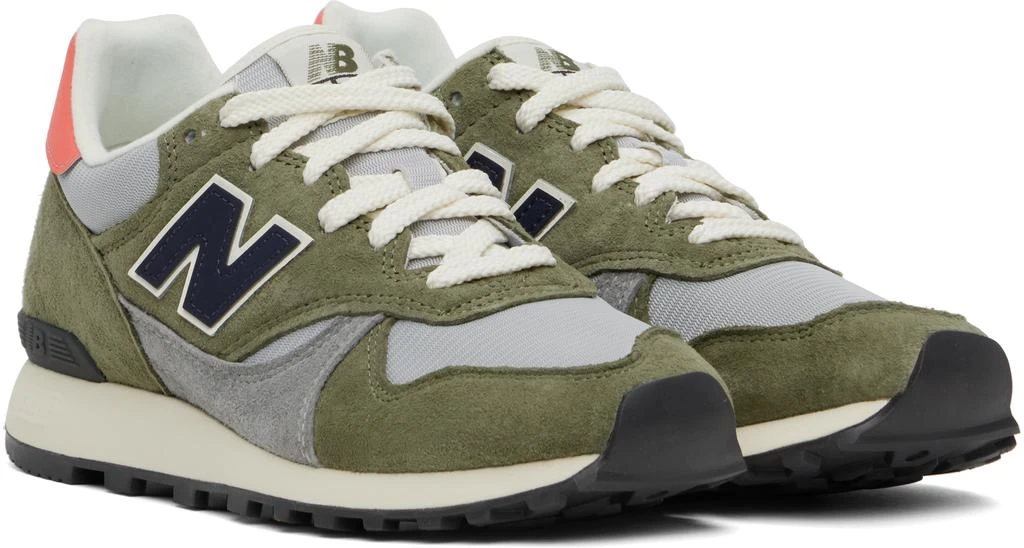 New Balance Khaki & Gray U475 Sneakers 4