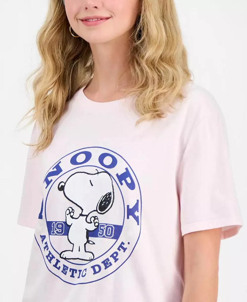 Disney Juniors' Snoopy Athletic Graphic Print T-Shirt 3