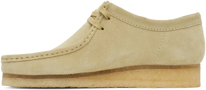 Clarks Beige Suede Wallabee Derbys 3