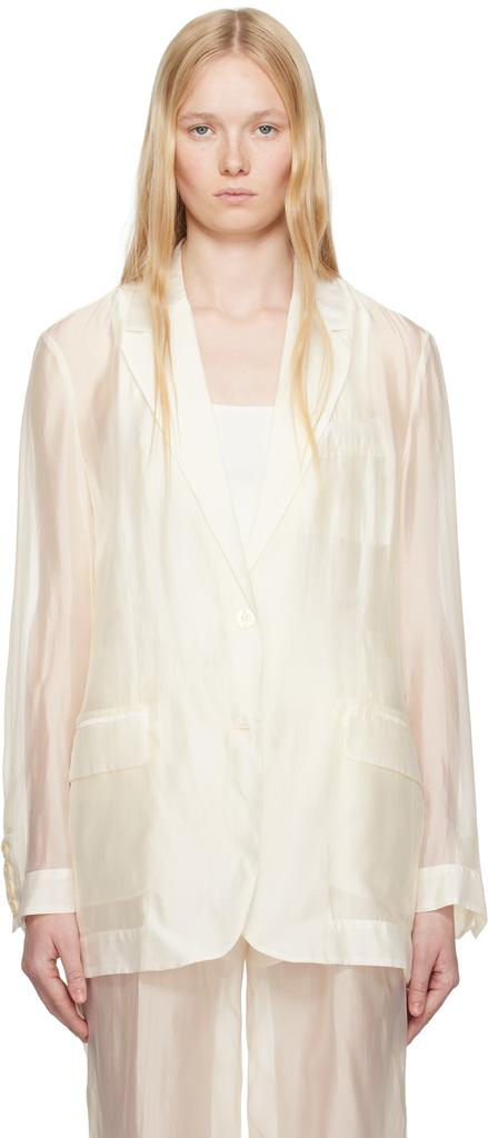 ssense off white blazer