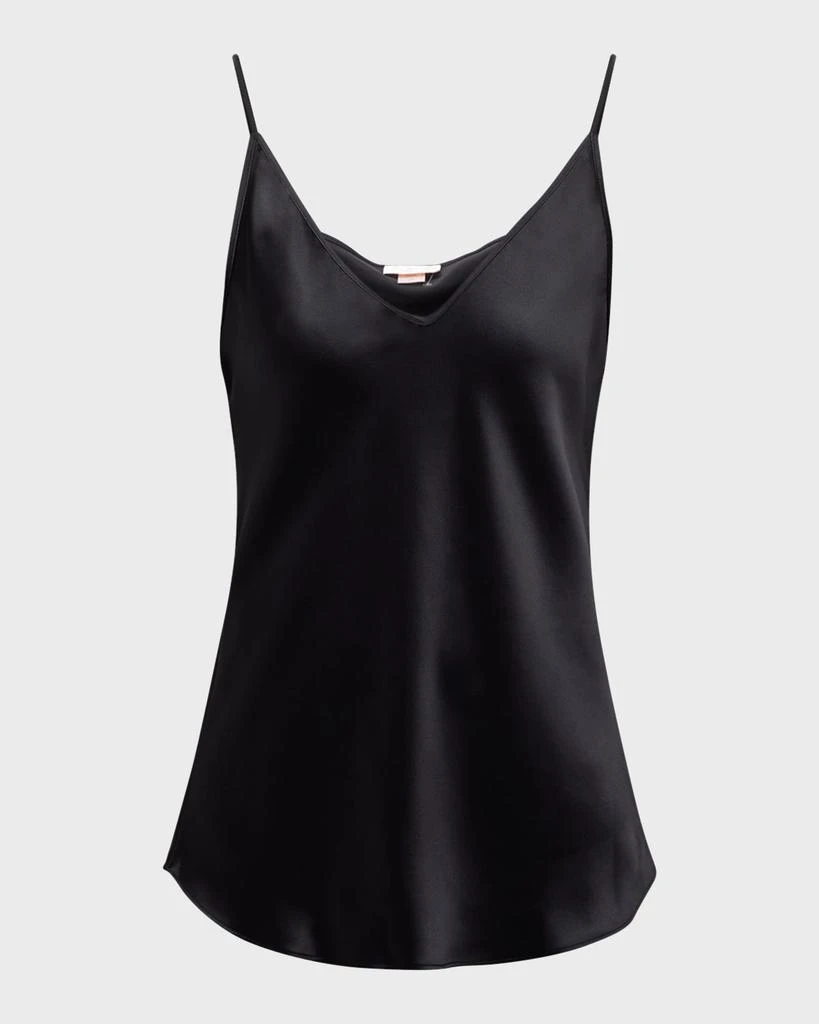 Christine Lingerie V-Neck Silk Cami 1