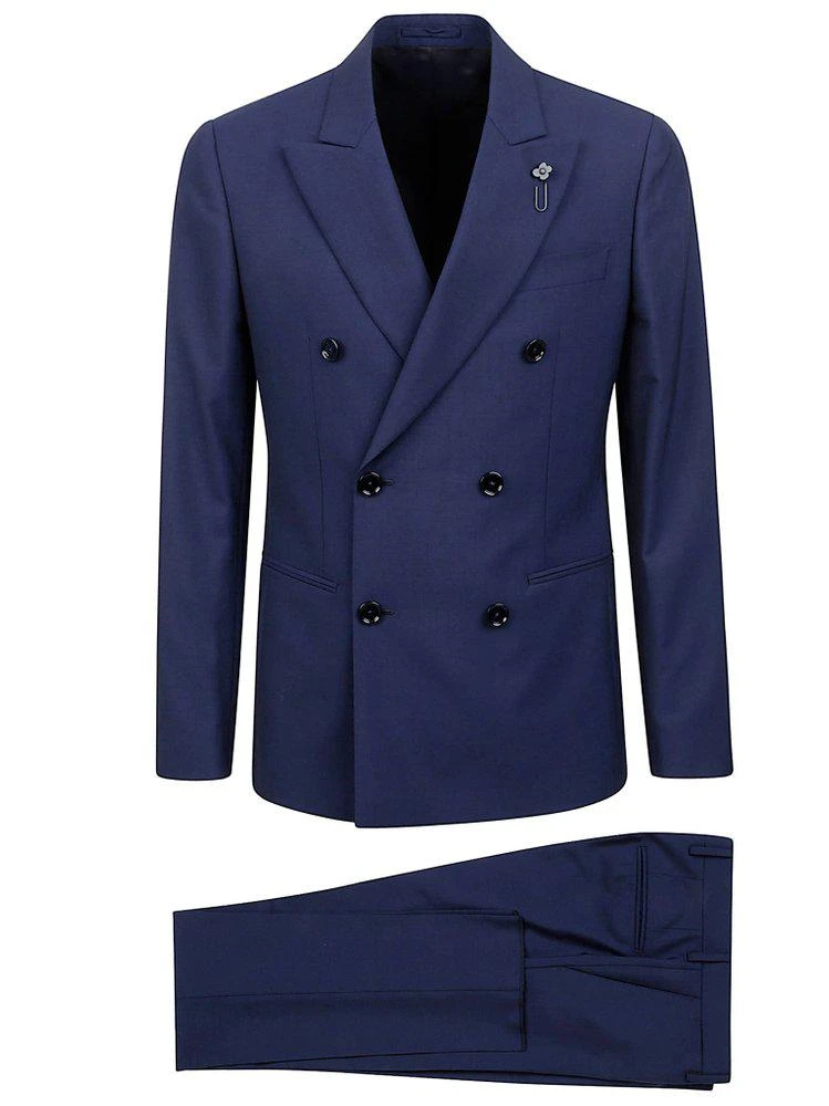 LARDINI Lardini Double-Breasted Suit