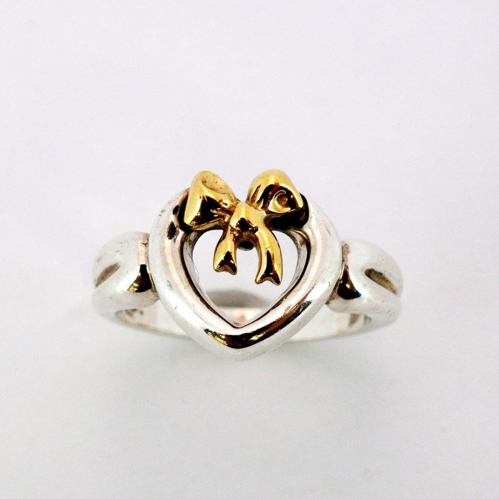 Tiffany 
Co. yellow gold (18K) 925 Band Ring (Pre-Owned)