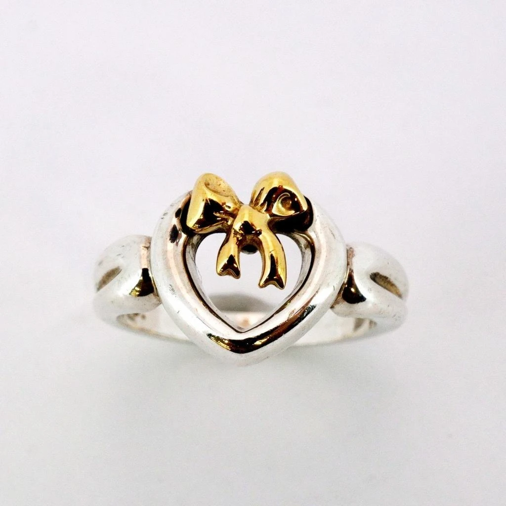 Tiffany 
Co. yellow gold (18K) 925 Band Ring (Pre-Owned) 2