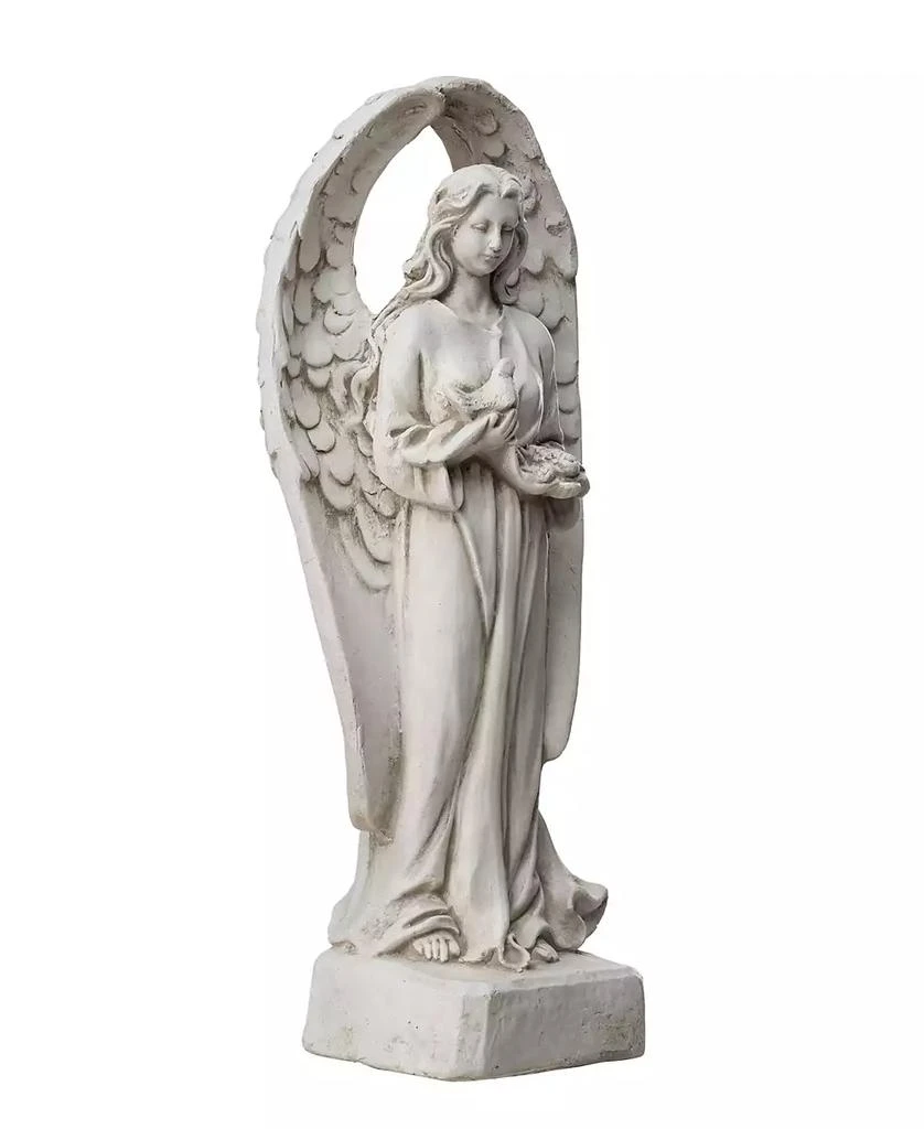 Glitzhome Standing Archangel Garden Statue 10