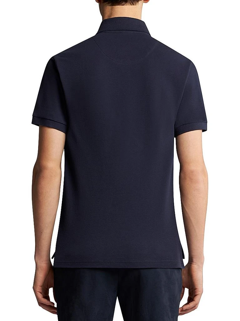 ETRO Roma Printed Detail Polo Shirt 5