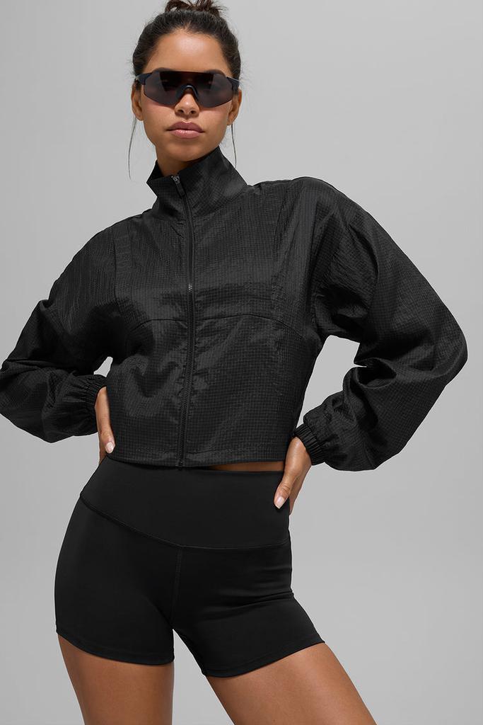 Alo Game Time Full Zip Jacket - Lunar Grey