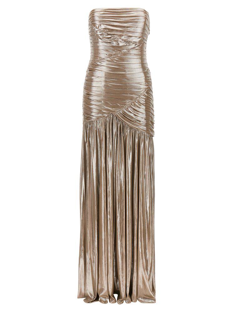 retrofête Retrofete Josie Strapless Maxi Dress