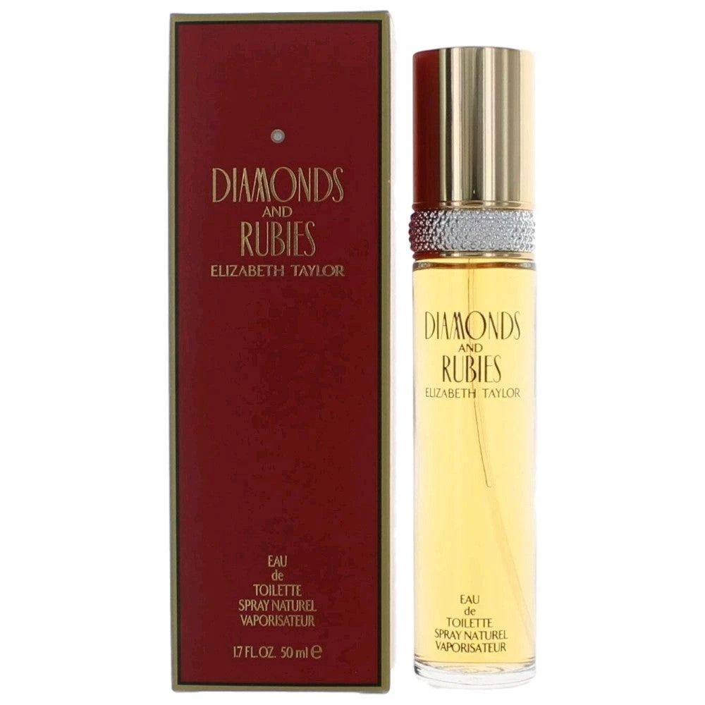 Elizabeth Taylor 2pcs Diamonds & Rubies by , 1.7 oz Eau De Toilette Spray for Women 1