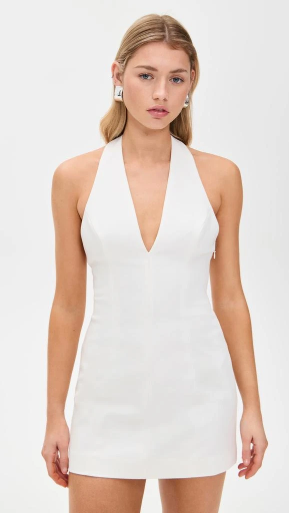 Misha The Pearl Sateen Mini Dress 1