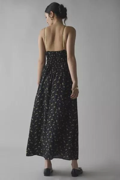 Kiss The Sky Kiss The Sky Bow-Front Smocked Maxi Dress 3